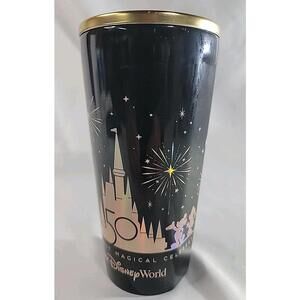 Corkcicle 50th Walt Disney World Tumbler Black And Gold